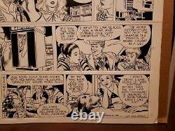 THE GIRLS IN APARTMENT 3-G Sunday Comic Strip Original Art 1-24-1982 ALEX KOTZKY