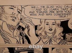 THE GIRLS IN APARTMENT 3-G Sunday Comic Strip Original Art 1-24-1982 ALEX KOTZKY