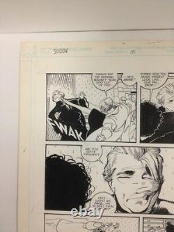 THE SHADOW Issue 18 p 45 Original Comic Book Art KYLE BAKER Avenger Justice Inc