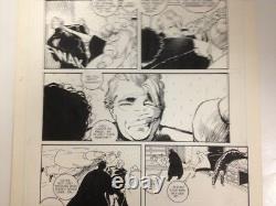 THE SHADOW Issue 18 p 45 Original Comic Book Art KYLE BAKER Avenger Justice Inc