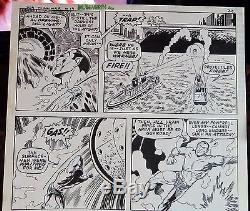 The Sub-mariner #19 Pg 14-1969 Original Silver Age Comic Art-severin-johny Craig