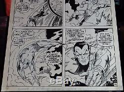 The Sub-mariner #19 Pg 14-1969 Original Silver Age Comic Art-severin-johny Craig