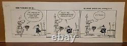 THE WIZARD OF ID Daily Comic Strip Original Art 12-21-1971 BRANT PARKER Hart