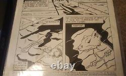 TMNT Adventures #10 original comic art page 1 1990 origin splinter