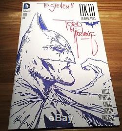TODD McFARLANE Original Batman Sketch Dark knight III (personalized)