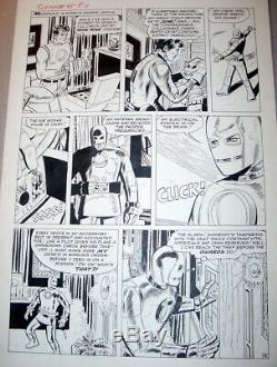 Tales of Suspense #45 classic & early Iron Man twice-up original art page 1963