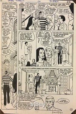 Teen Titans #26 p. 17-George Perez & Romeo Tanghal