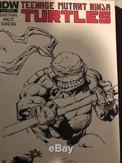 Teenage Mutant ninja Turtle Blank Sketch Variant-Original Art David FINCH