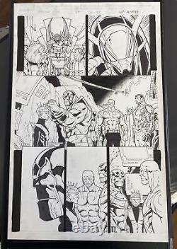 Thanos The Infinity Finale pg. 25 Original Comic Art Page Ron Lim Andy Smith