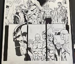 Thanos The Infinity Finale pg. 25 Original Comic Art Page Ron Lim Andy Smith