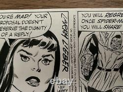 The Amazing Spider-Man Daily Comic Strip Original Art dated 2-10-92