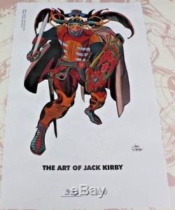 The Art Of Jack Kirby Signed Limited Edition Comic Book #376/1000 Ex Condition