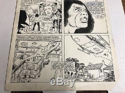 The Avengers #250 Page 16 1984 Al Milgrom/joe Sinnott Original Art Ghost Rider