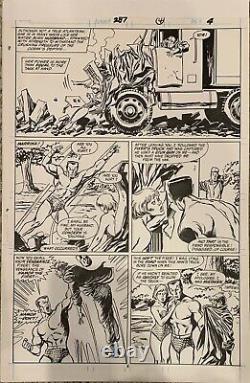 The Avengers #287 Pg 4 Original John Buscema Comic Art Page! Sub Mariner