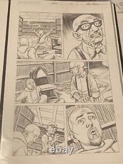 The Boys Original Comic Art 67 page 3 Russ Braun Amazon Dynamite Hughie Legend