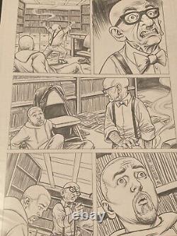 The Boys Original Comic Art 67 page 3 Russ Braun Amazon Dynamite Hughie Legend