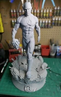 The Flash DC Comics Fan Art Garage Kit Statue Figurine 14 scale 22