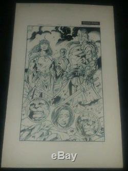 The Incredible Hulks Chaos War Original Comic Book Page Art Inks #619 Pg. 13