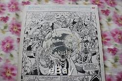 The Infinity Gauntlet Issue # 2 Original Art Page 16 Jim Starlin George Perez