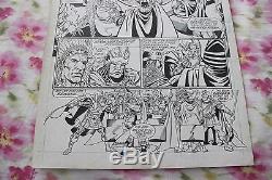 The Infinity Gauntlet Issue # 2 Original Art Page 16 Jim Starlin George Perez