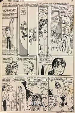 The New Teen Titans #28 p. 19-original by George Perez & Romeo Tanghal
