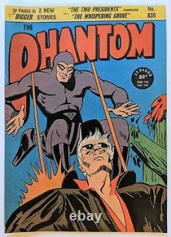 The Phantom 1983 Australia FREW Original Comic Book Cover Art & Comic Issue #835