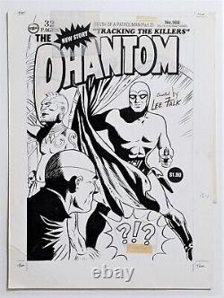 The Phantom 1991 Australia Frew Original Comic Book Cover Art #988 & Comic