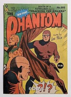 The Phantom 1991 Australia Frew Original Comic Book Cover Art #988 & Comic