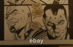 The Punisher 2099 Original Comic Book Art issue 33 page 15