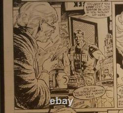 The Punisher Original Comic Book Art page series 1 issue 102 page 14