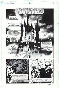 The Sandman #64 Page 4 Original Comic Art The Kindly Ones Title Page Vertigo