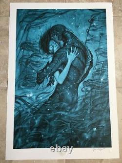 The Shape of Water Movie Poster James Jean Art Print Guillermo Del Toro prada