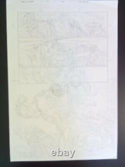 The Ultimates issue 22 page 4 Marvel 2013 Original Art Joe Bennett