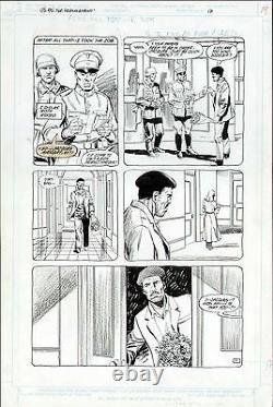 The Unknown Soldier #6 Original Comic Art Page DC Comics War Artwork Large