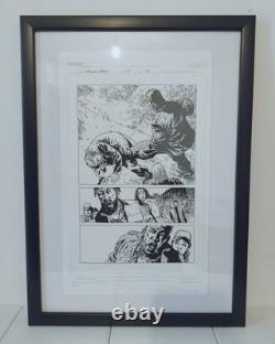 The Walking Dead #67 Original Comic Art Sketch Pg 16 Machonne The Walking Dead #67 Original Comic Art Sketch Pg 16 Machonne