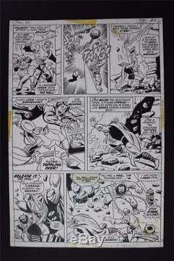 Thor #211 Page 16 (Original Art) John Buscema/Don Perlin Marvel 1973 Warriors 3
