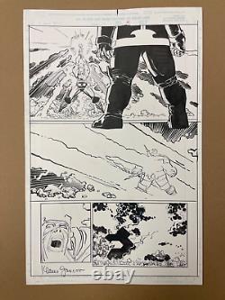 Thor #22 Page 16 Original Art Signed by Klaus Janson