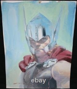 Thor Painted Art Commission Large Sized 2015 Signed art by Esad Ribic