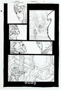 Thundercats #3 Original Comic Art Page Lion-o Hammerhand's Revenge Thunder Cats