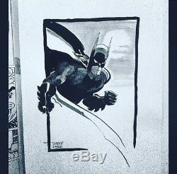 Tim Sale Batman Sketch Original Art Commission DC Comics Joker