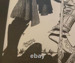Timothy Truman Original Art Warrior Comic Fantasy Timothy Truman Original Art Warrior Comic Fantasy