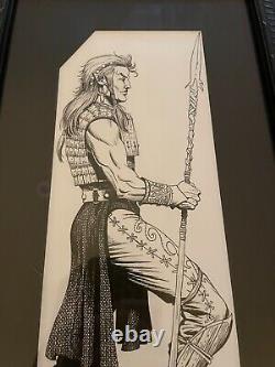 Timothy Truman Original Art Warrior Comic Fantasy Timothy Truman Original Art Warrior Comic Fantasy
