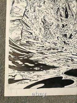 Todd McFarlane Original Comic Cover Art SPAWN #33