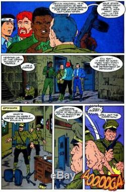 Todd McFarlane original art GI Joe Special 1 pg 19 not spiderman spawn