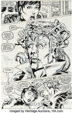 Todd Mcfarlane And Al Milgrom Incredible Hulk #330 Story Page 12 Original Art