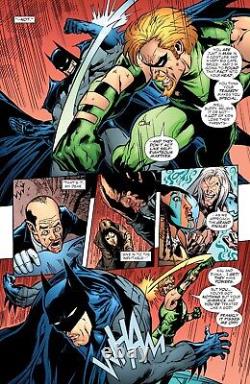 Tom Derenick Signed JLA #124 Original DC Comic Art Page Batman Vs. Green Lantern