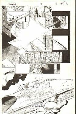 Tomb Raider #46, Page 11 Original Comic Art By Eric Basaldua And Jay Leisten