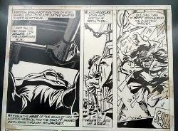 Tomb of Dracula #24 pag. 14 original comicbook art Gene Colan and Tom Palmer