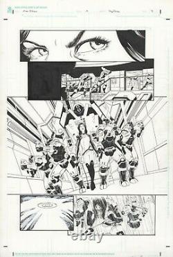 Tony PARKER Original Art MASS EFFECT Foundation 13 pg 7 Miranda Comic Book Art