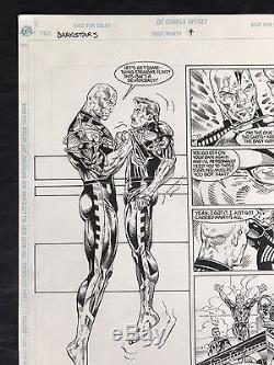 Travis Charest Original Comic Book Art Darkstars Issue #4 (1/1993) Page 11